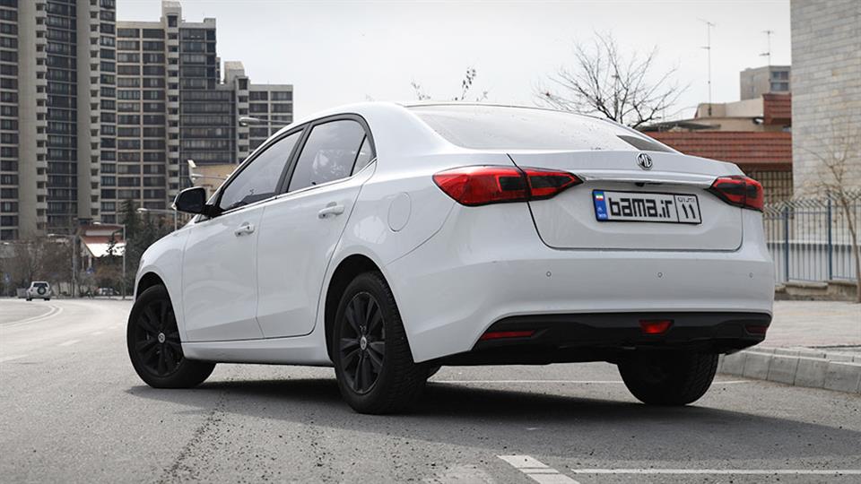 طراحی نمای عقب ام جی 360 توربو